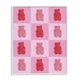 thumbnail image 1 of Stupell Industries Contemporary Pink & Red Candy Bears White Framed Giclee Art, 24 x 30, by LISH Creative, 1 of 8