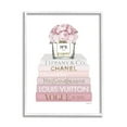 thumbnail image 1 of Stupell Industries Pink Rose Bouquet Fashion Style Bookstack Glam Painting White Framed Art Print Wall Art, 16 x 20, Design by Amanda Greenwood, 1 of 7