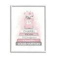 thumbnail image 1 of Stupell Industries Pink Roses Perfume Bottle Glam Fashion Bookstack Beauty & Fashion Painting White Framed Art Print Wall Art, 16 x 20, 1 of 8
