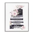 thumbnail image 1 of Stupell Industries Shabby Chic Pink Roses and Toiletries Fashion Glam Bookstack Gray Framed Giclee Art, 16 x 20, by Ros Ruseva, 1 of 8