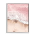 thumbnail image 1 of Stupell Industries Pink Sea Beach Shore Nature Photography Gray Framed Art Print Wall Art, 11 x 14, 1 of 8