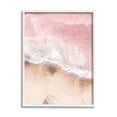 thumbnail image 1 of Stupell Industries Pink Sea Beach Shore Nature Photography White Framed Art Print Wall Art, 16 x 20, 1 of 8