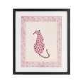 thumbnail image 1 of Stupell Industries Contemporary Pink Sitting Cheetah with Border Black Framed Print Under Glass, 13 x 16, by Natalie Carpentieri, 1 of 8