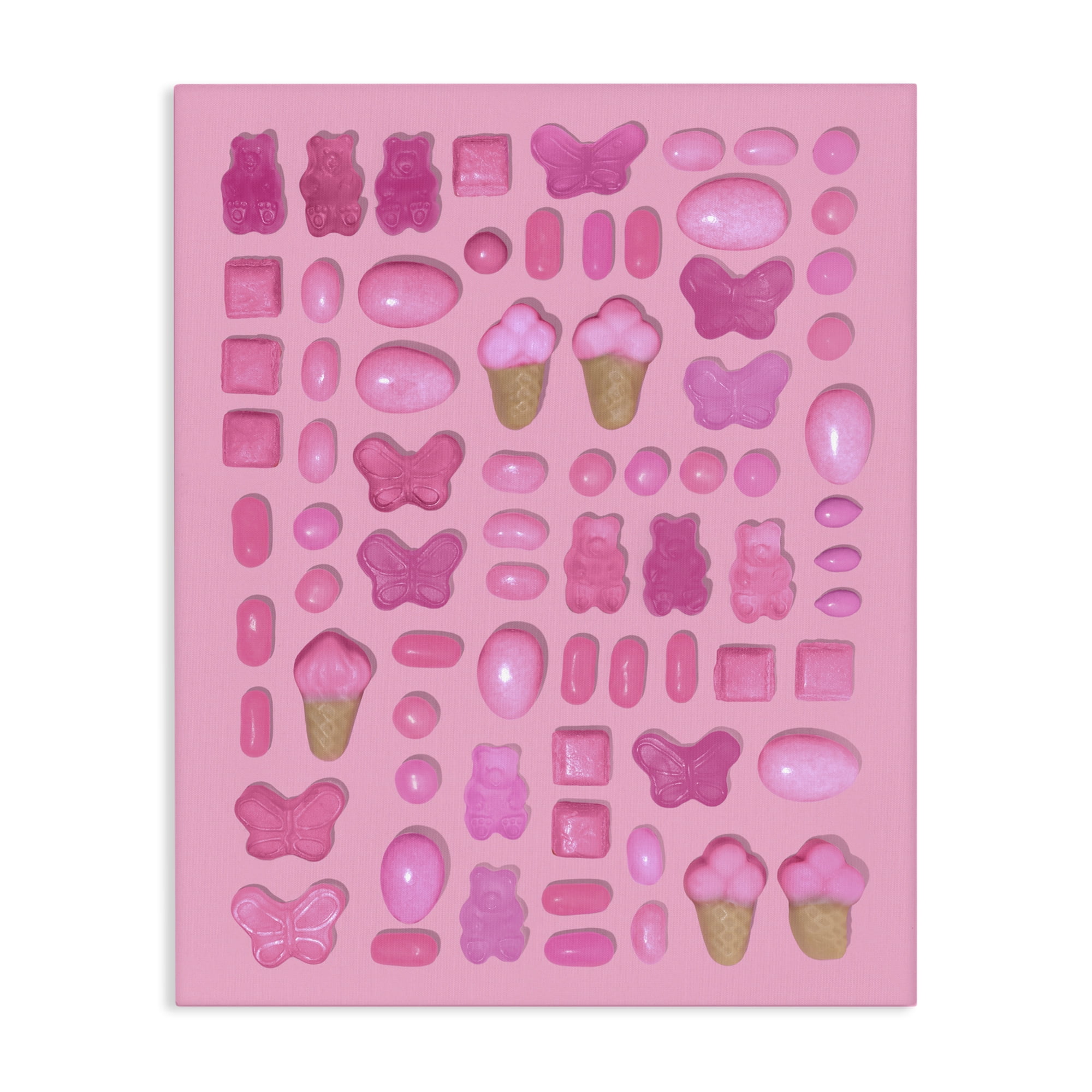 Stupell Industries Pink Toned Candies Canvas Wall Art, design by LISH Creative