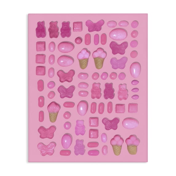 Stupell Industries Contemporary Pink Toned Candies Canvas Art, 16 x 20, by LISH Creative