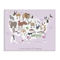 thumbnail image 1 of Stupell Industries Contemporary Pink United States Map of Wild Animals Canvas Art, 30 x 24, by Carla Daly, 1 of 7
