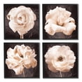 thumbnail image 1 of Stupell Industries Pink Vintage Flowers Botanical & Floral Painting Black Framed Art Print Wall Art, 17 x 17, 1 of 10