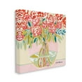 thumbnail image 1 of Stupell Industries Pink and Red Pastel Floral Still Life Carnation Bouquet Canvas Wall Art Design by Kait Roberts, 36" x 36", 1 of 1