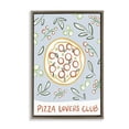 thumbnail image 1 of Stupell Industries Farmhouse Pizza Lovers Club Brown Floating Frame Canvas Art, 17 x 25, by Amanda Houston, 1 of 8