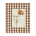 thumbnail image 1 of Stupell Industries Farmhouse Plaid Marigold Flower Canvas Art, 36 x 48, by Lisa Wehmeyer, 1 of 8