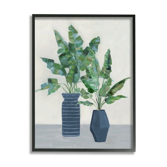Stupell Industries Plant Bouquets Still Life Botanical & Floral Painting Black Framed Art Print Wall Art, 24 x 30