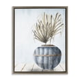 thumbnail image 1 of Stupell Industries Plant in Woven Vase Plants & Flowers Painting Brown Floater Framed Canvas Art Print Wall Art, 25 x 31, 1 of 10