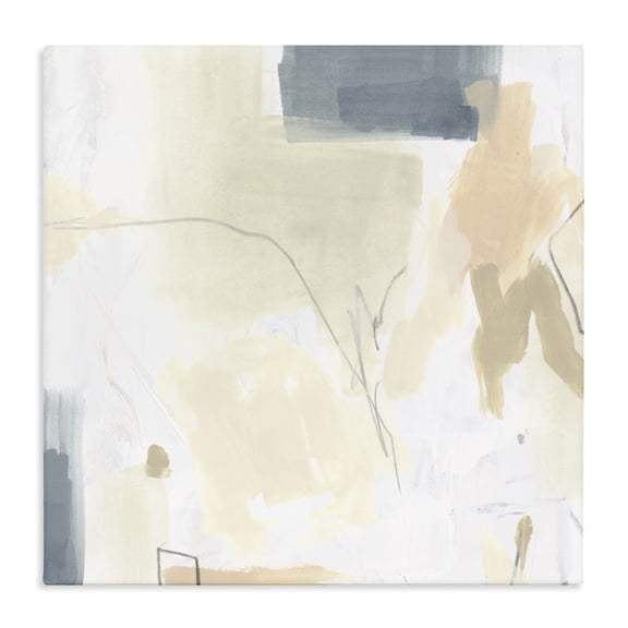 Stupell Industries Plaster Line Abstract Canvas Wall Art, design by June Erica Vess