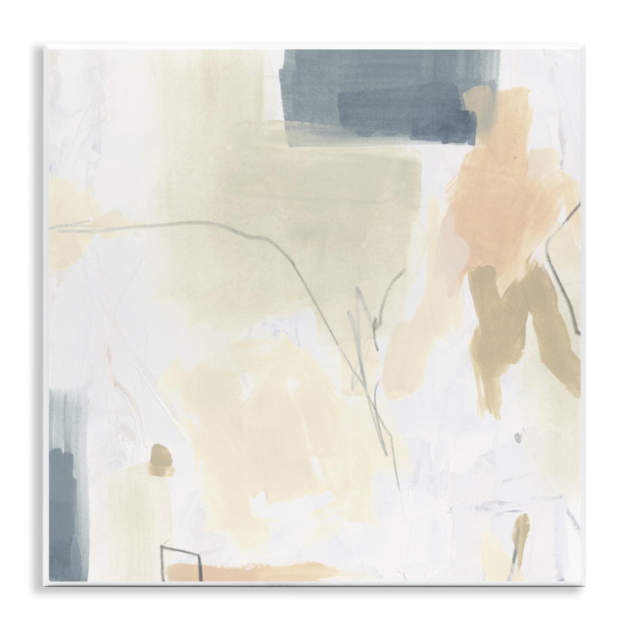 Stupell Industries Plaster Line Abstract Wall Plaque Art, design by June Erica Vess