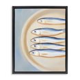 thumbnail image 1 of Stupell Industries Coastal Plate of Sardines Black Floating Frame Canvas Art, 17 x 21, by The Prints Vibe, 1 of 8