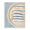thumbnail image 1 of Stupell Industries Coastal Plate of Sardines White Framed Giclee Art, 16 x 20, by The Prints Vibe, 1 of 8