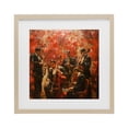 thumbnail image 1 of Stupell Industries Contemporary Play More Jazz Performance Birch Framed Print Under Glass, 13 x 13, by Marta Wiley, 1 of 8