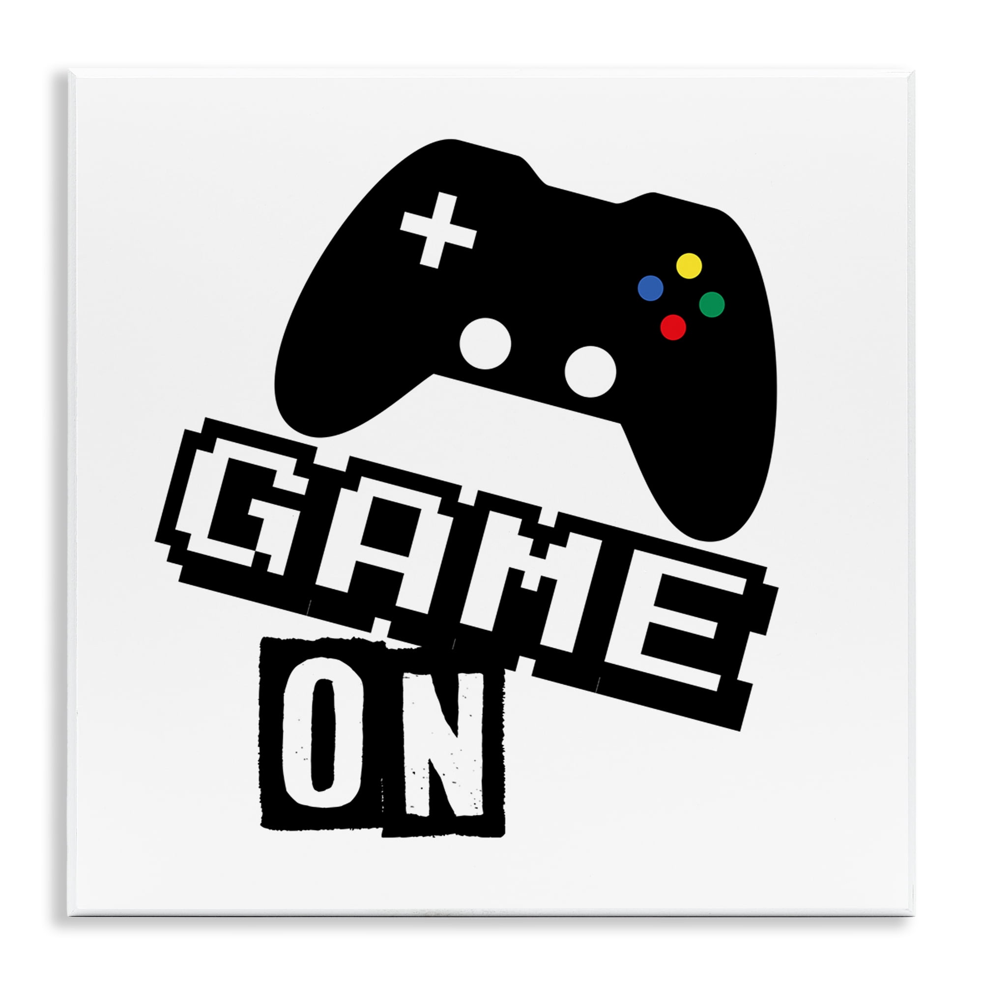 Stupell Industries Playful Game On Wall Plaque Art, design by Marcus Prime