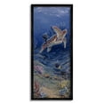 thumbnail image 1 of Stupell Industries Playful Underwater Turtles Coastal Painting Black Framed Art Print Wall Art, 1 of 7