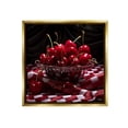 thumbnail image 1 of Stupell Industries Plump Cherries Still Life Food & Beverage Painting Gold Floater Framed Canvas Art Print Wall Art, 25 x 25, 1 of 10
