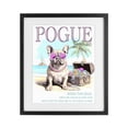 thumbnail image 1 of Stupell Industries Eclectic Pogue Summer Dog Fashion Black Framed Print Under Glass, 17 x 21, by Grotto Studios, 1 of 8