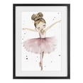 thumbnail image 1 of Stupell Industries Cottage Pointe Princess in Pink Tutu Black Framed Print Under Glass, 14 x 20, by Creative Studio, 1 of 8