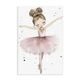 thumbnail image 1 of Stupell Industries Cottage Pointe Princess in Pink Tutu Canvas Art, 16 x 24, by Creative Studio, 1 of 8
