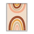 thumbnail image 1 of Stupell Industries Polarized Twin Rainbows Distressed Clay Inspired Stripes,11 x 14, Design by Taylor Shannon Designs, 1 of 7