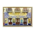 thumbnail image 1 of Stupell Industries Polo Norte Storefront Gold Framed Floater Canvas Wall Art design by Seven Trees Design, 21 x 31, 1 of 9