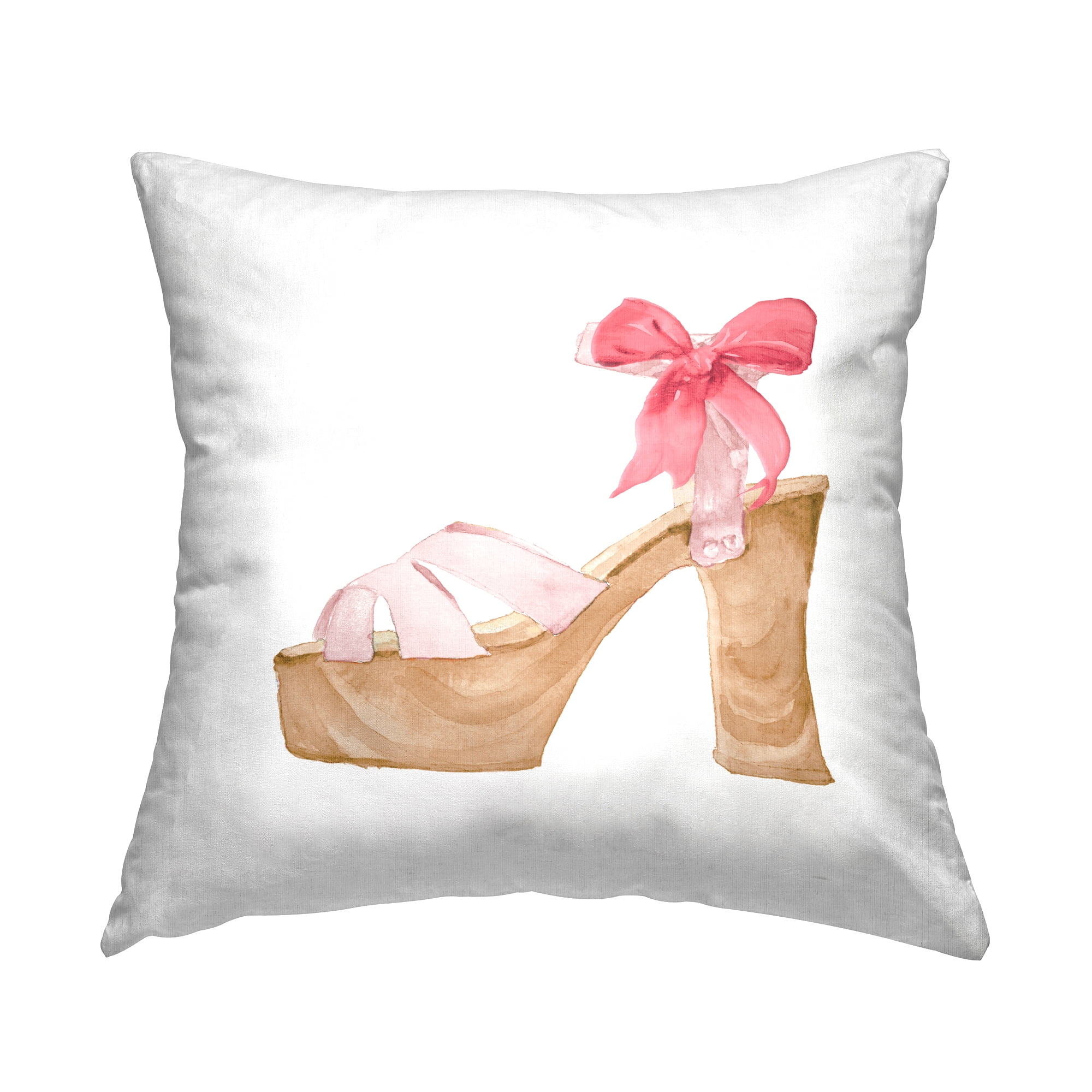 Stupell Industries Pool Party Summer Stiletto Decorative Printed Throw Pillow Design by Lanie Loreth.