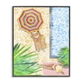 thumbnail image 1 of Stupell Industries Coastal Poolside Chill Duo Black Framed Giclee Art, 16 x 20, by Hillary Holt, 1 of 8