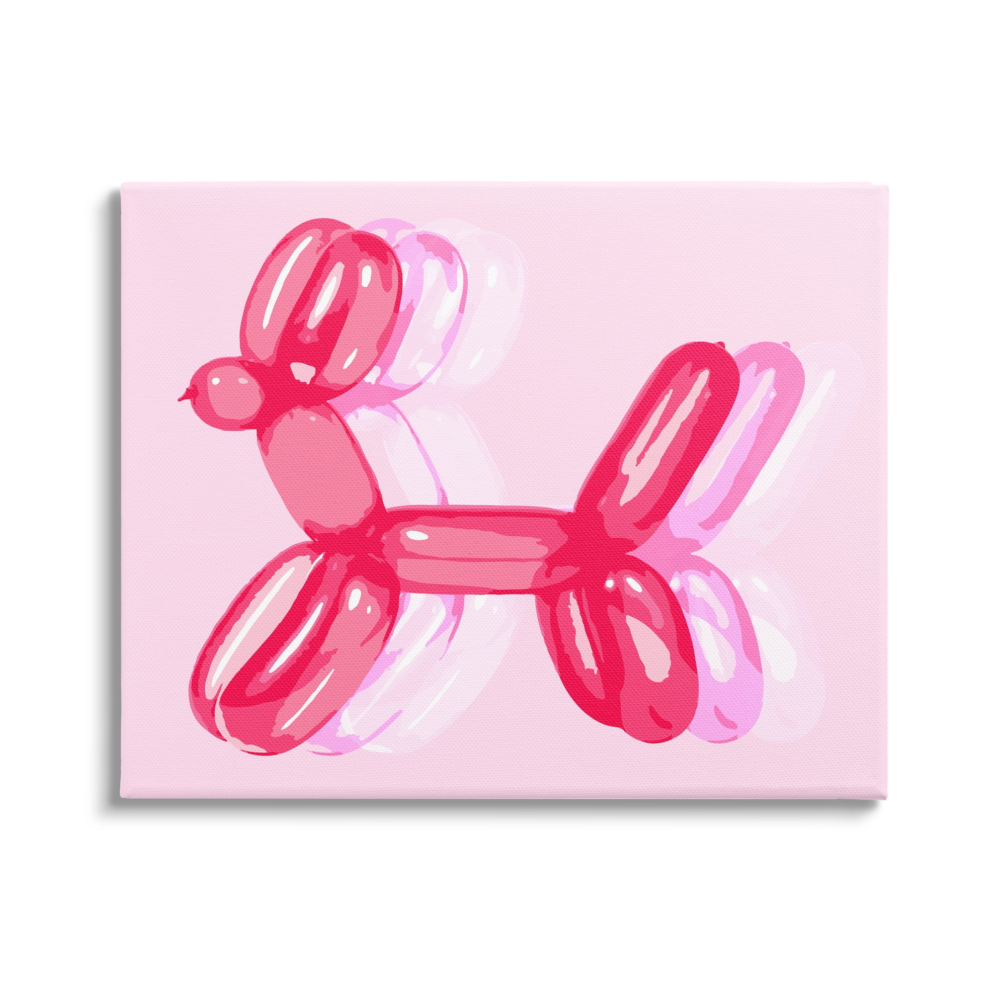 Stupell Industries Pop Style Balloon Animal Animals & Insects Painting Gallery Wrapped Canvas Print Wall Art, 30 x 24