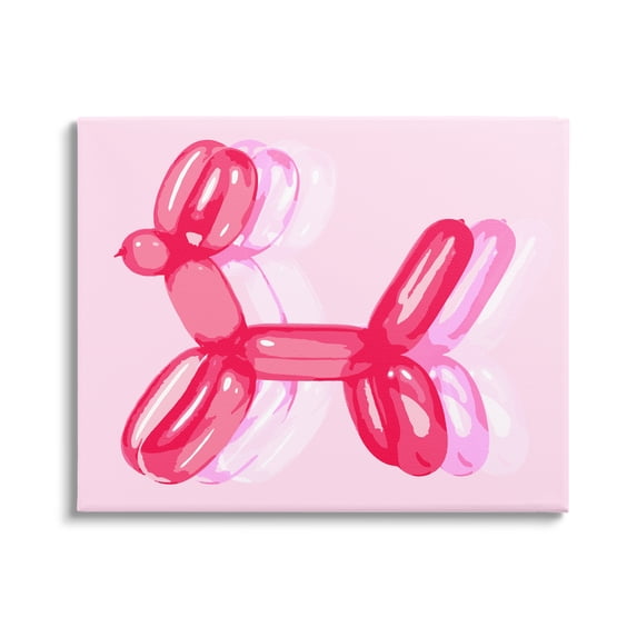 Stupell Industries Pop Style Balloon Animal Animals & Insects Painting Gallery Wrapped Canvas Print Wall Art, 48 x 36