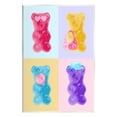 thumbnail image 1 of Stupell Industries Pop Style Candy Bears Abstract Painting Unframed Art Print Wall Art, 10 x 15, 1 of 7