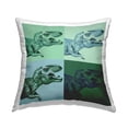 thumbnail image 1 of Stupell Industries Pop Style Dinosaur T-Rex Animal Design by Daphne Polselli Throw Pillow, 1 of 6