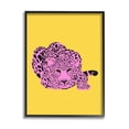 thumbnail image 1 of Stupell Industries Pop Style Leopard Animals & Insects Painting Black Framed Art Print Wall Art, 16 x 20, 1 of 9