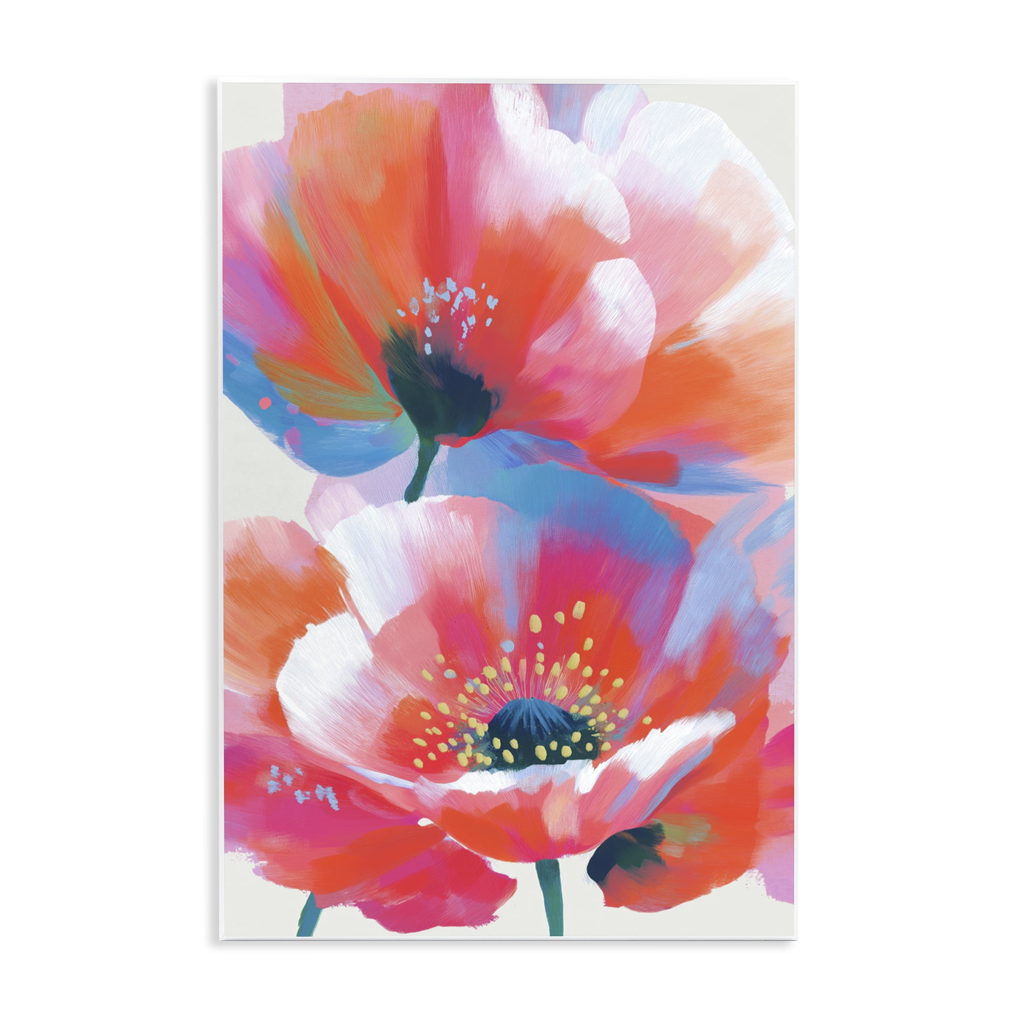 Stupell Industries Poppies in Soft Light Wall Plaque Art, design by Chromatic Storm Studio