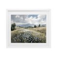 thumbnail image 1 of Stupell Industries Traditional Poppy Blues Across Meadow White Framed Print Under Glass, 16 x 13, by Franklyn Gregory, 1 of 8