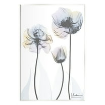Stupell Industries Poppy Flower Trio Botanical & Floral Photography Unframed Art Print Wall Art, 10 x 15
