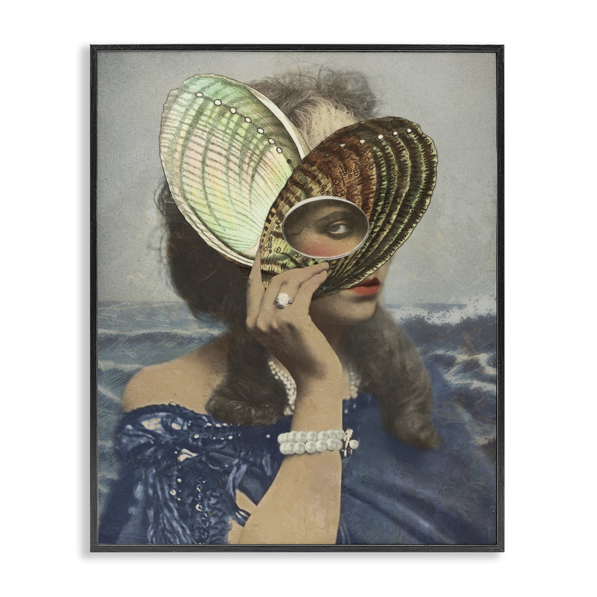Stupell Industries Portrait of Naturalist Black Framed Giclee Art, design by Victoria Barnes