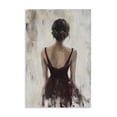 thumbnail image 1 of Stupell Industries Transitional Portrait of Woman in Burgundy Canvas Art, 16 x 24, by Petals Prints Design, 1 of 8
