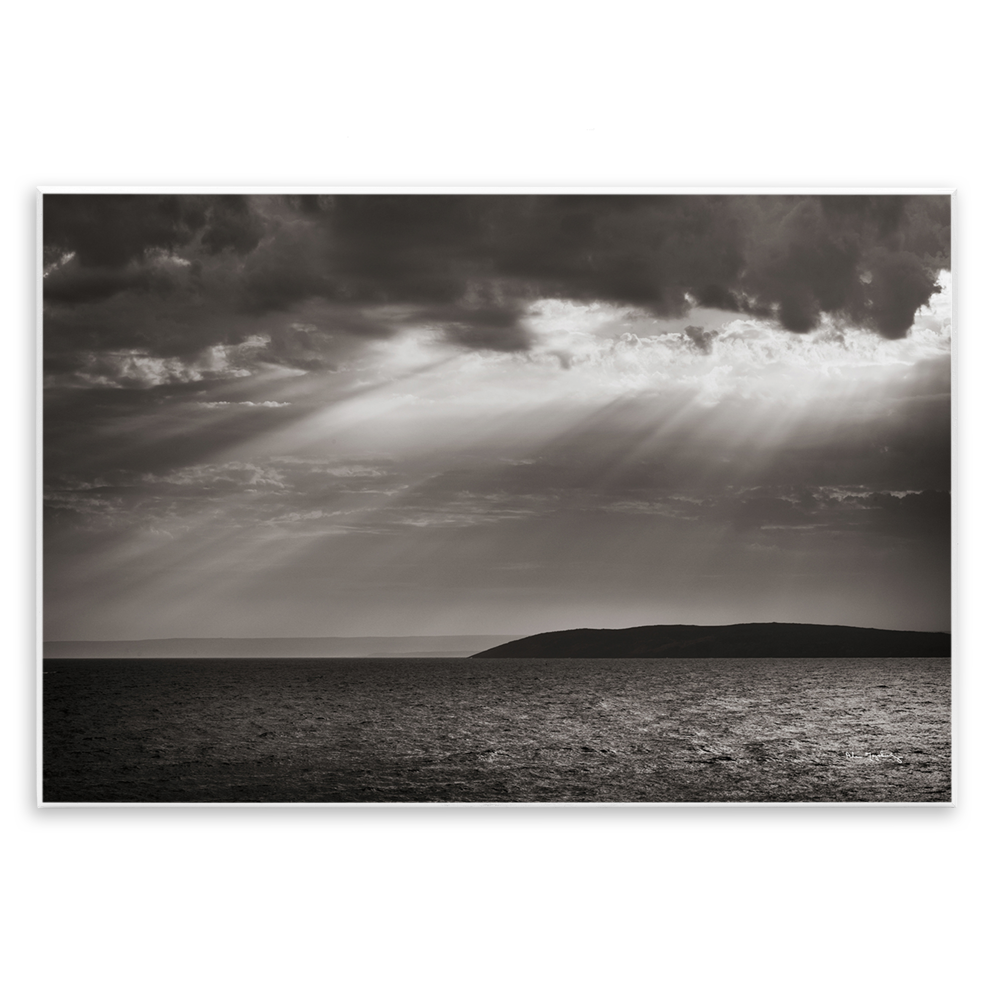 Stupell Industries Portugal Sea Cove Landscape & Nature Photography Unframed Art Print Wall Art, 19 x 13