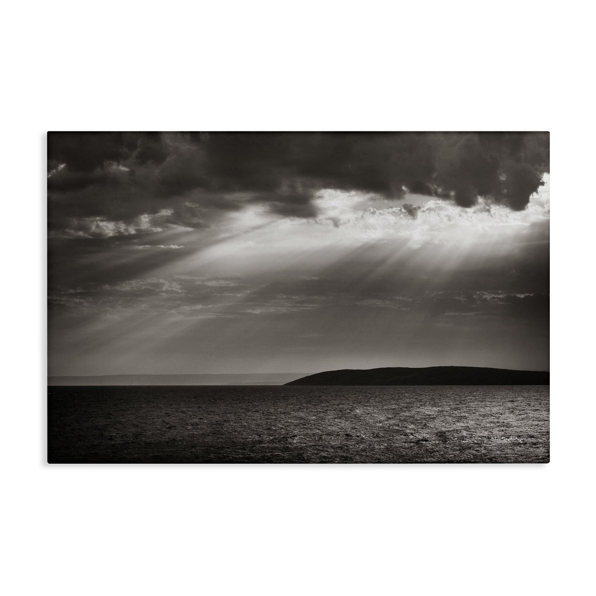 Stupell Industries Portugal Sea Cove Landscape & Nature Photography Wrapped Canvas Art Print Wall Art, 36 x 24