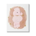 thumbnail image 1 of Stupell Industries Posh Pink Poodle Glam Stars Fluffy Pet Dog, 24 x 30, Design by Jen Bucheli, 1 of 6
