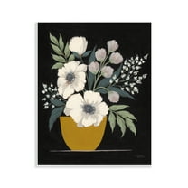 Stupell Industries Potted Flower Bouquet Botanical & Floral Painting Unframed Art Print Wall Art, 11 x 14