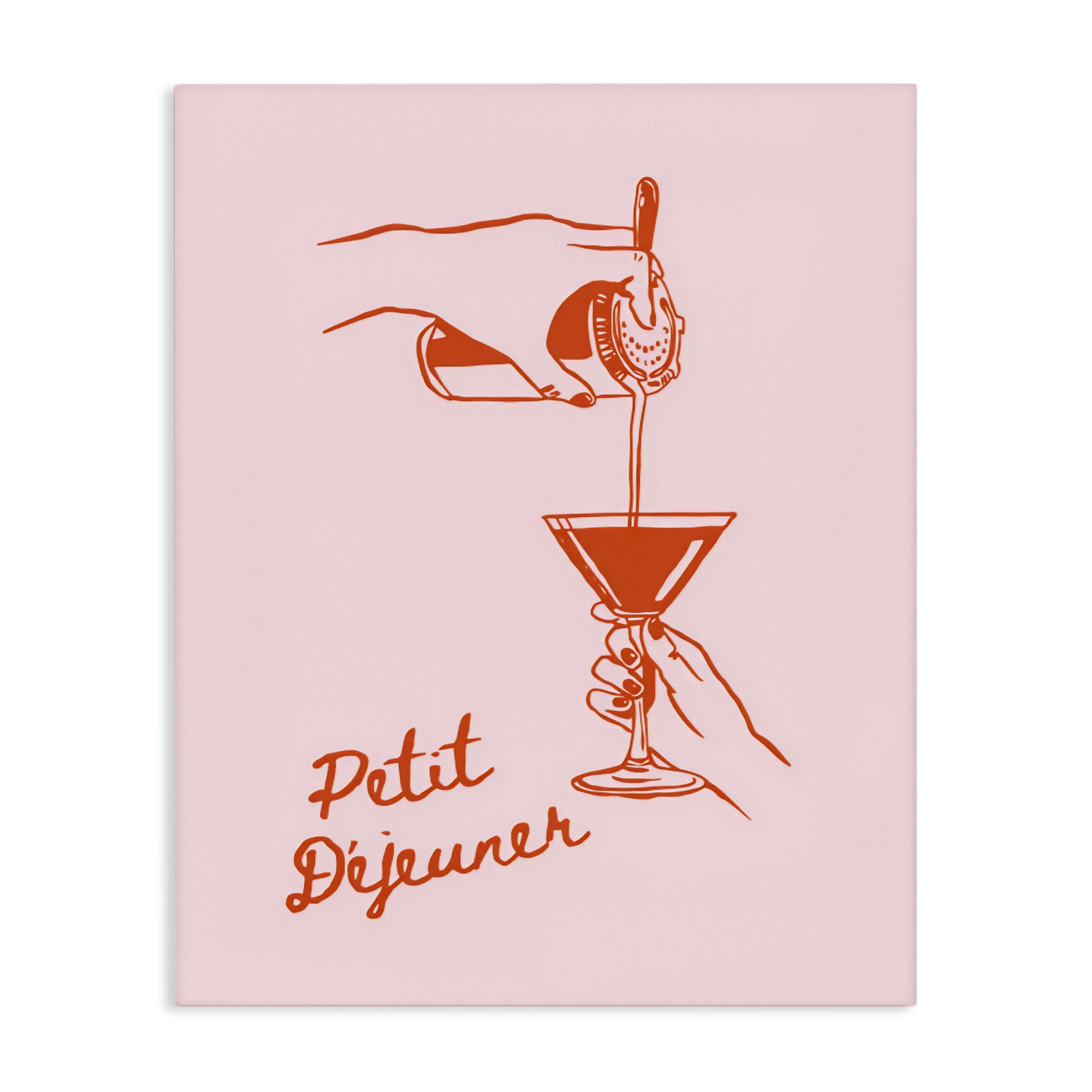Stupell Industries Pouring Brunch Cocktail Canvas Wall Art, design by The Prints Vibe