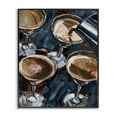 thumbnail image 1 of Stupell Industries Pouring Espresso Martini Food & Beverage Painting Black Framed Art Print Wall Art, 24 x 30, 1 of 2