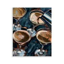 Stupell Industries Pouring Espresso Martini Food & Beverage Painting Unframed Art Print Wall Art, 11 x 14