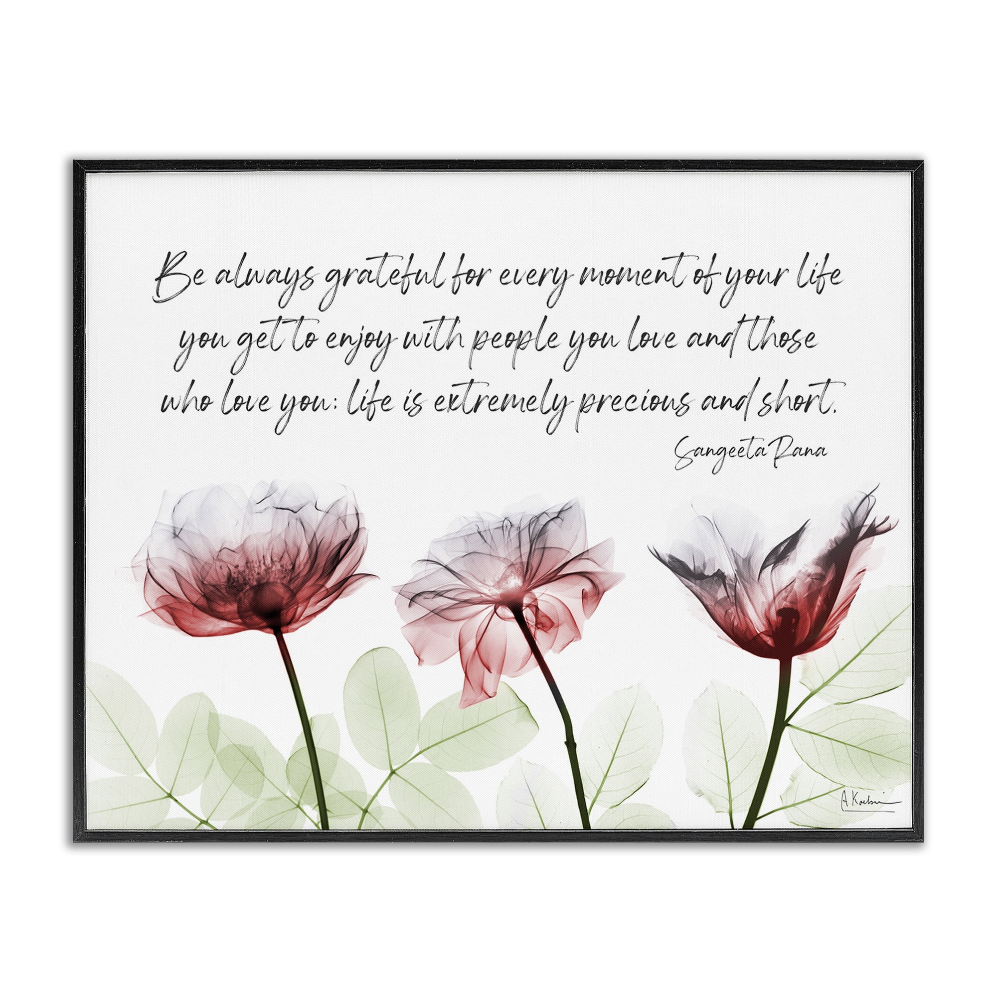 Stupell Industries Precious Faith Quote Religious Painting Black Framed Art Print Wall Art, 20 x 16