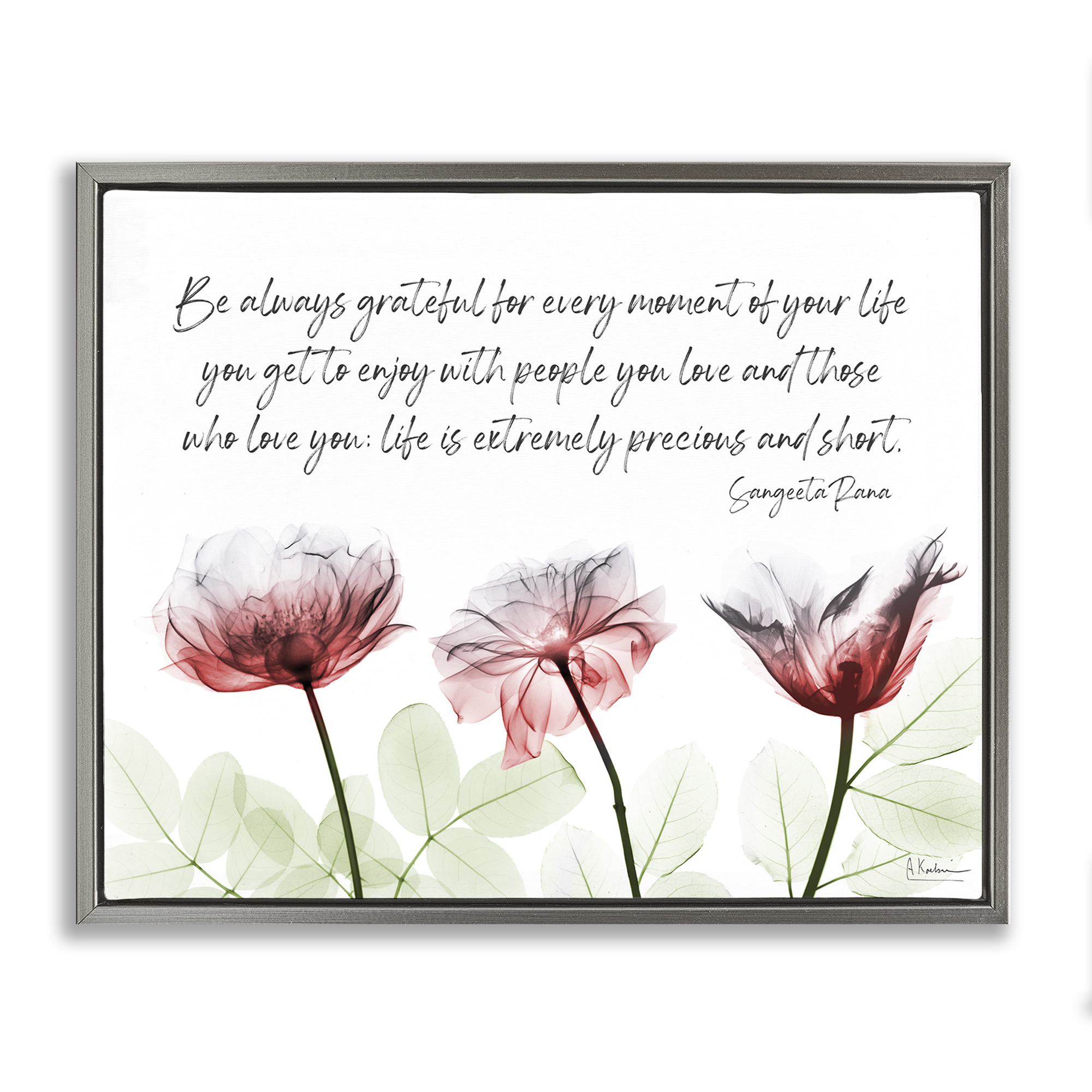 Stupell Industries Precious Faith Quote Religious Painting Gray Floater Framed Art Print Wall Art, 21 x 17